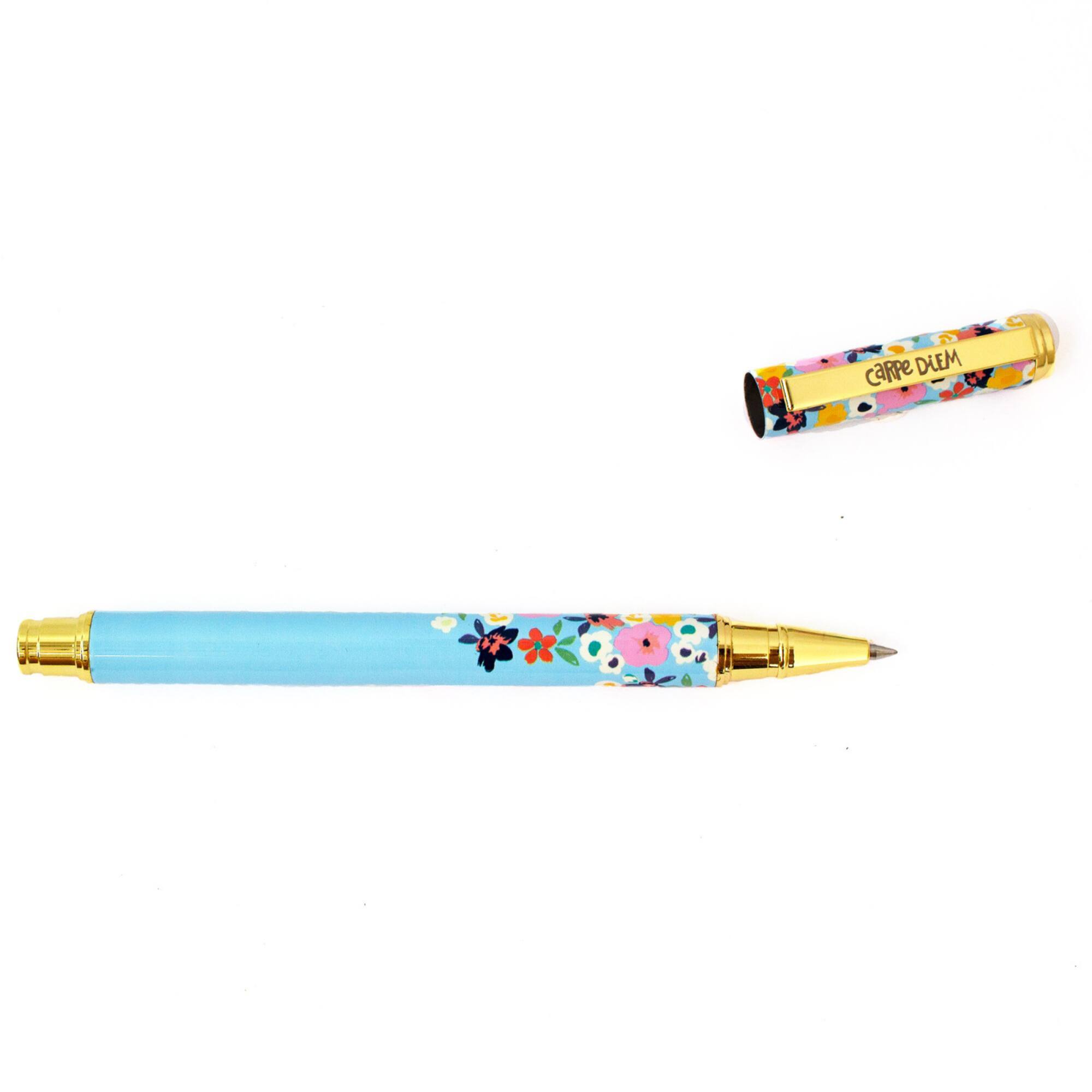 Pukka Pads Black Metal Gel Pen Pack 6